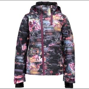 COPY - Obermeyer Taja Print ski jacket, Juniors large (womens XS)